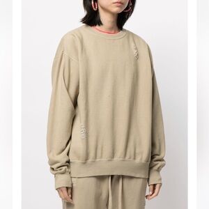 La Detresse | Distressed Crewneck Sweatshirt